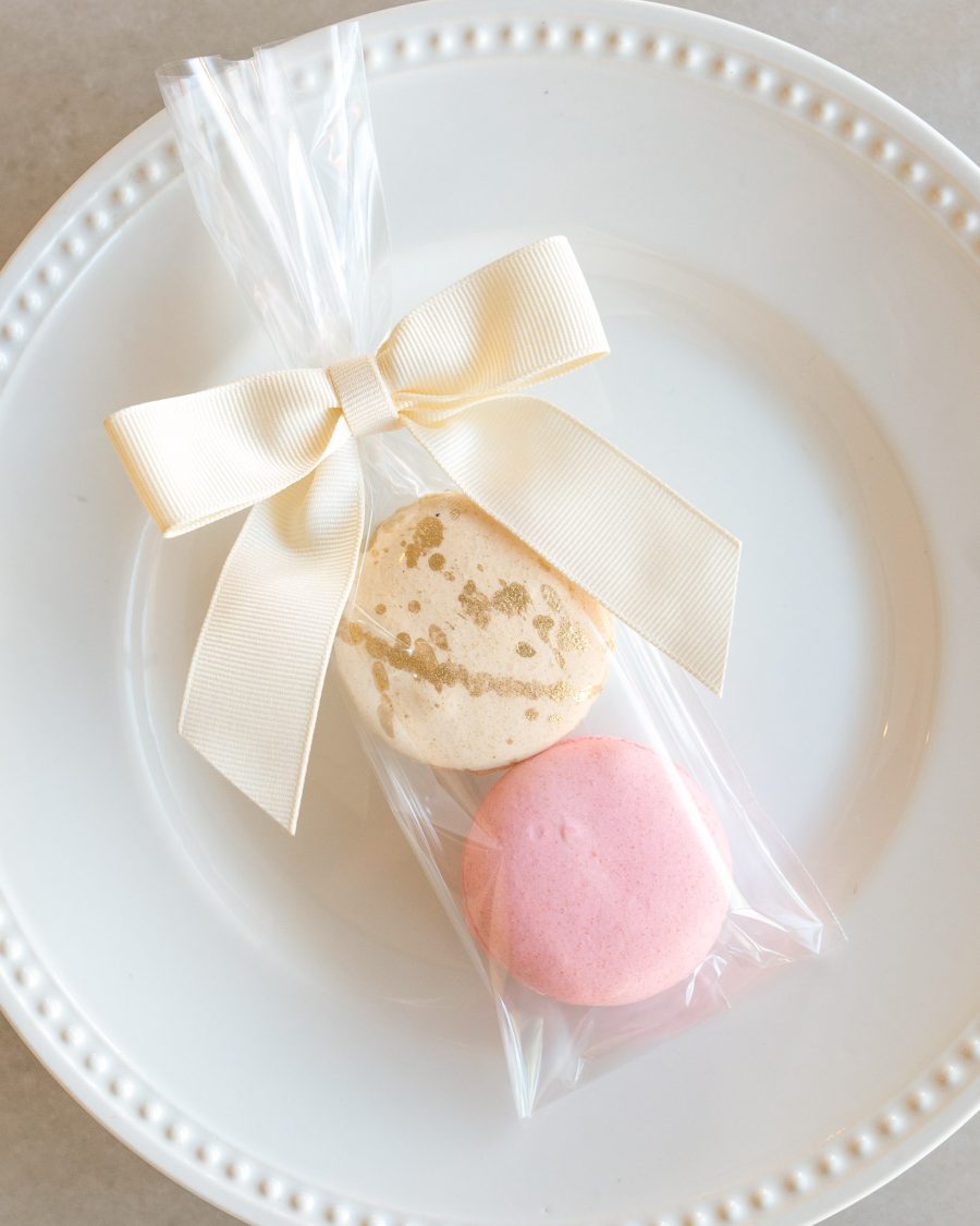 Two Piece French Macaron Favour