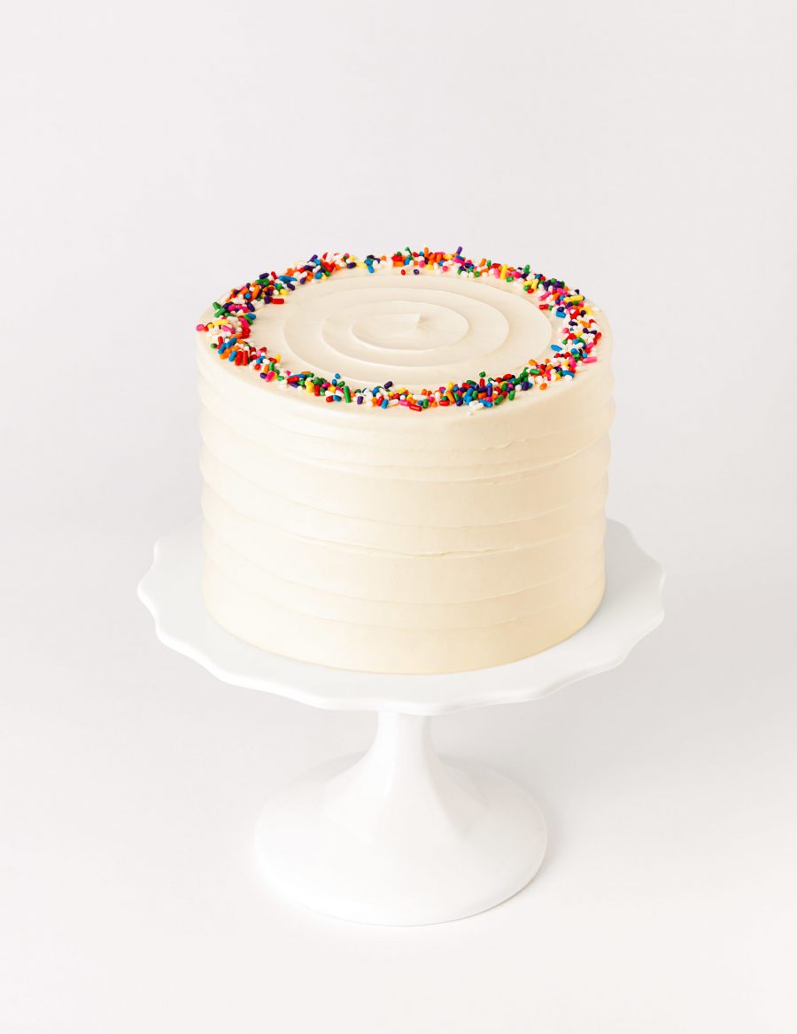 vanilla sprinkle cake Classic Vanilla Cake