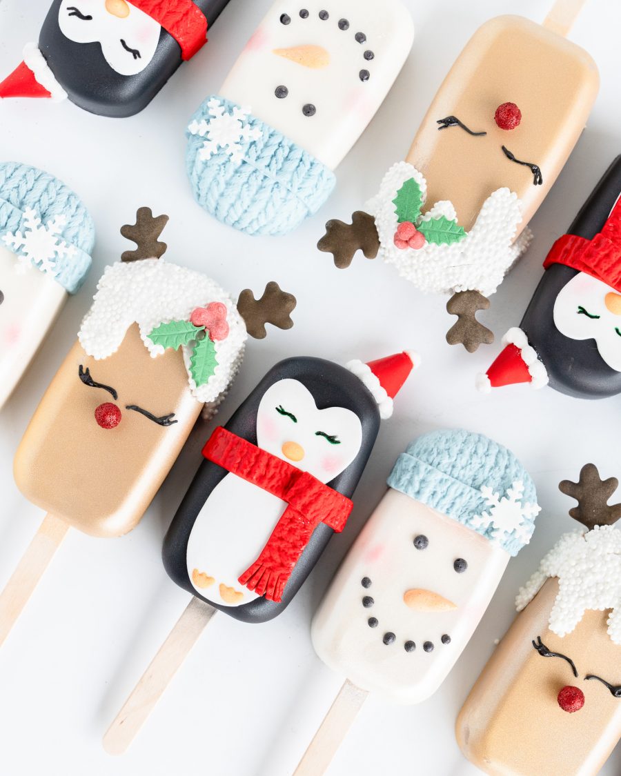 Christmas Cake pops 3